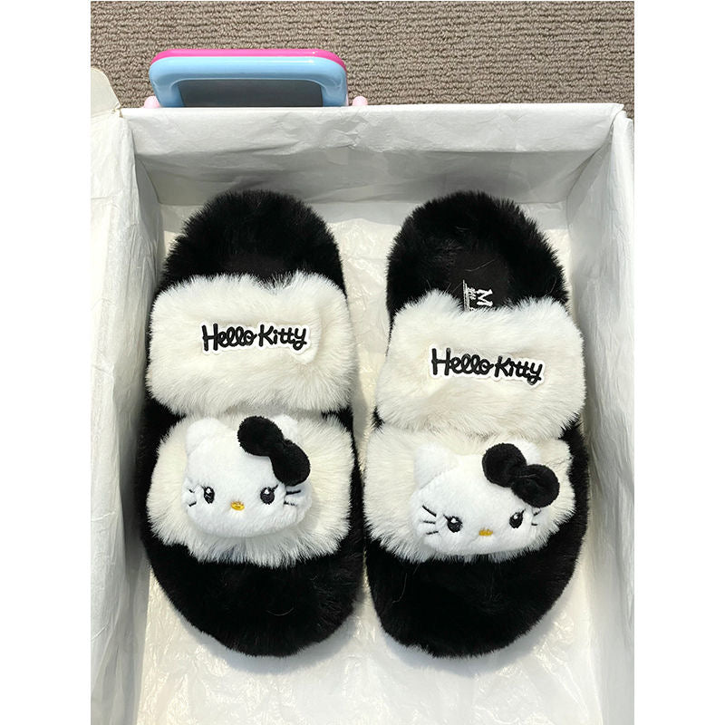 Hello Kitty Halloween Fluffy Slipper- 4 colors