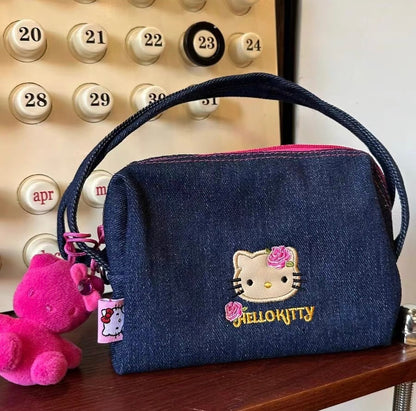 Hello Kitty Handbag- Demin