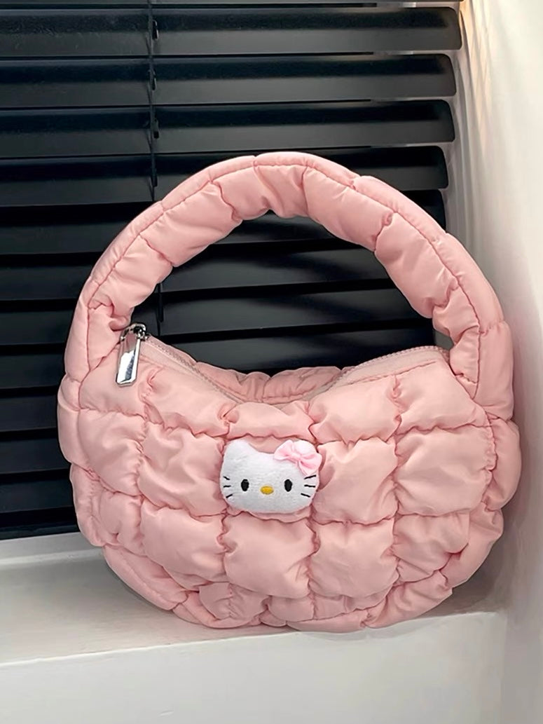 Pinky Puff Handbag