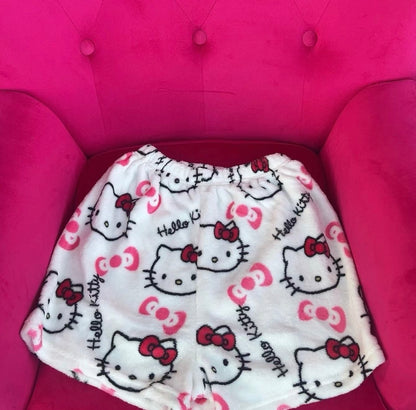 Hello Kitty Fluffy Shorts