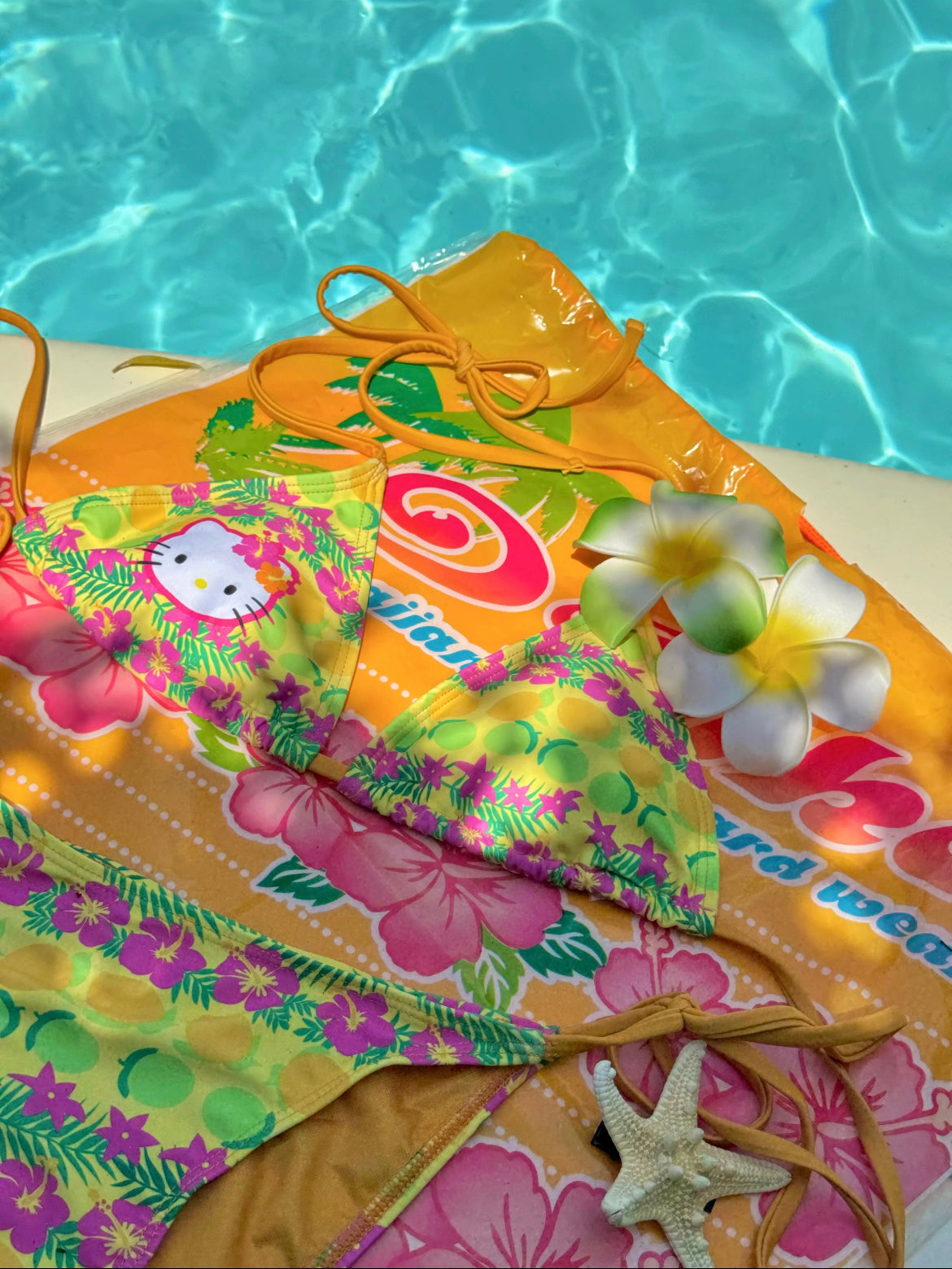 Hawaii Yellow Bathing Suit