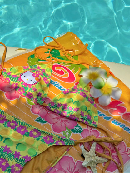 Hawaii Yellow Bathing Suit