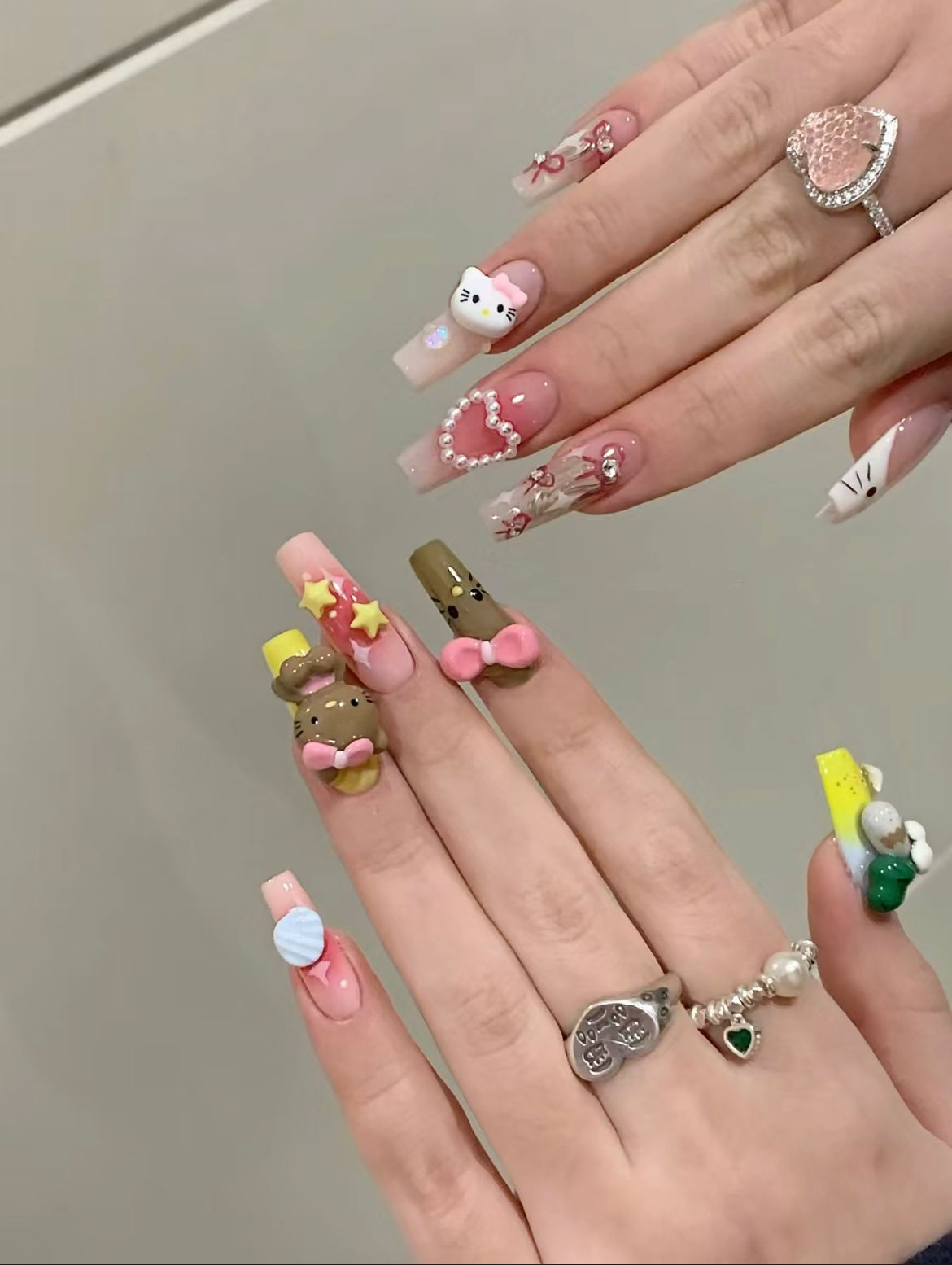 Press On Nails- HK Spring