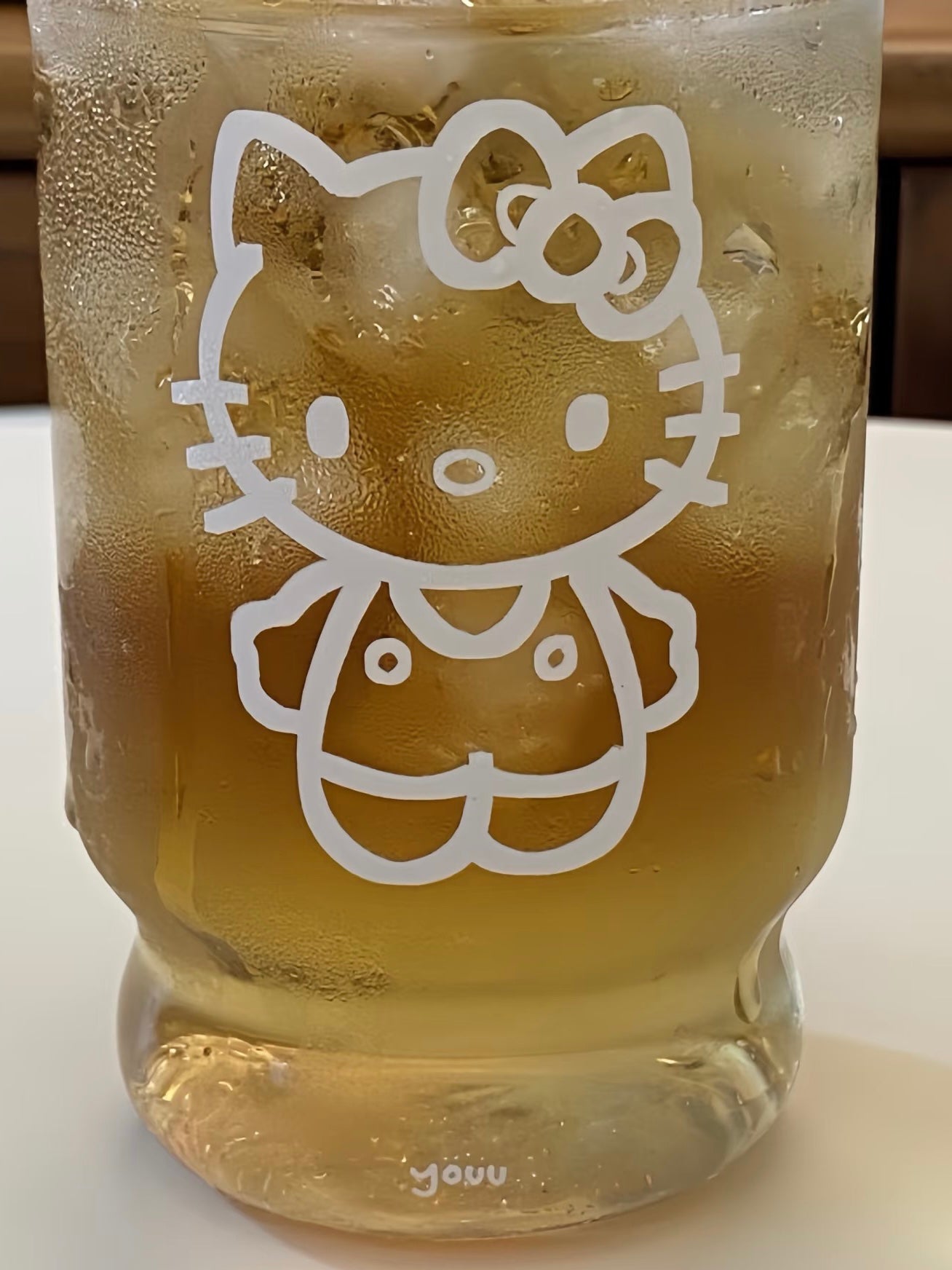 Kitty Transparent Coffee Cup