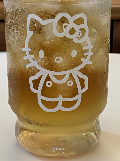 Kitty Transparent Coffee Cup