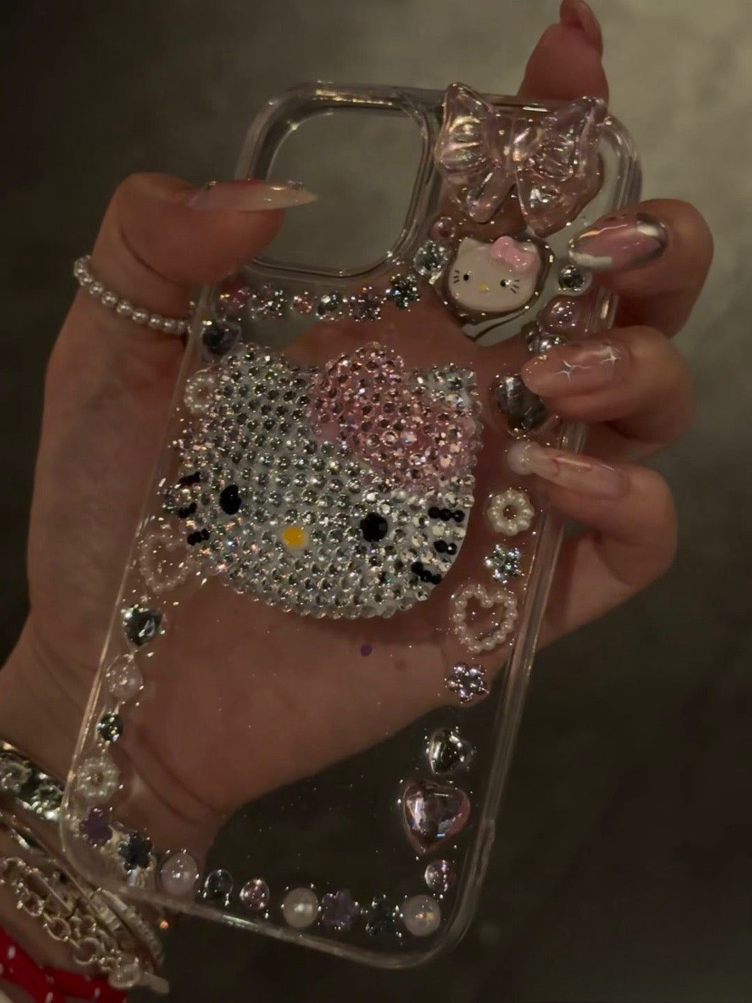 Diamond Kitty iPhone case - Presale