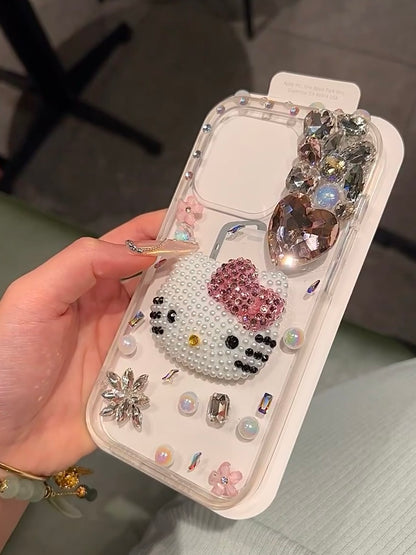 Kitty iPhonecase - Big Diamond