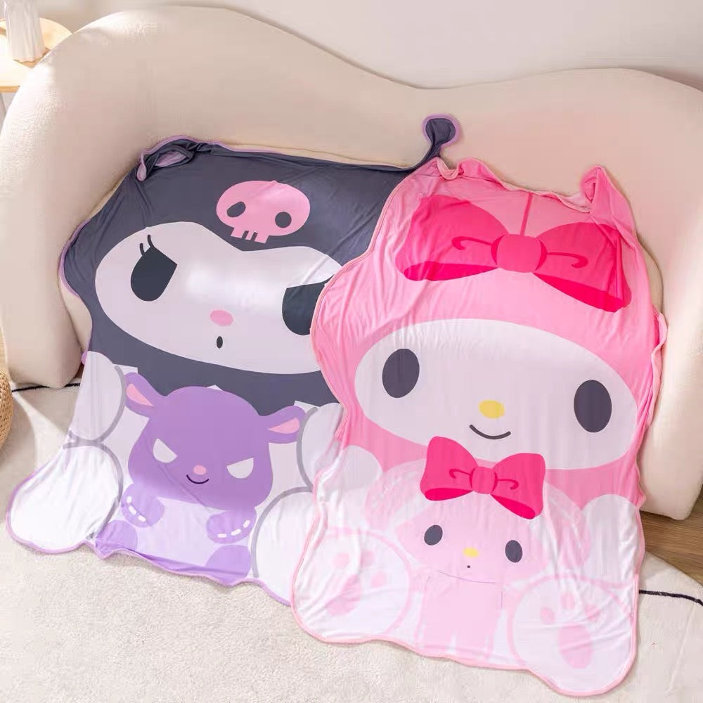 Summer Silky Blankets - Sanrio characters