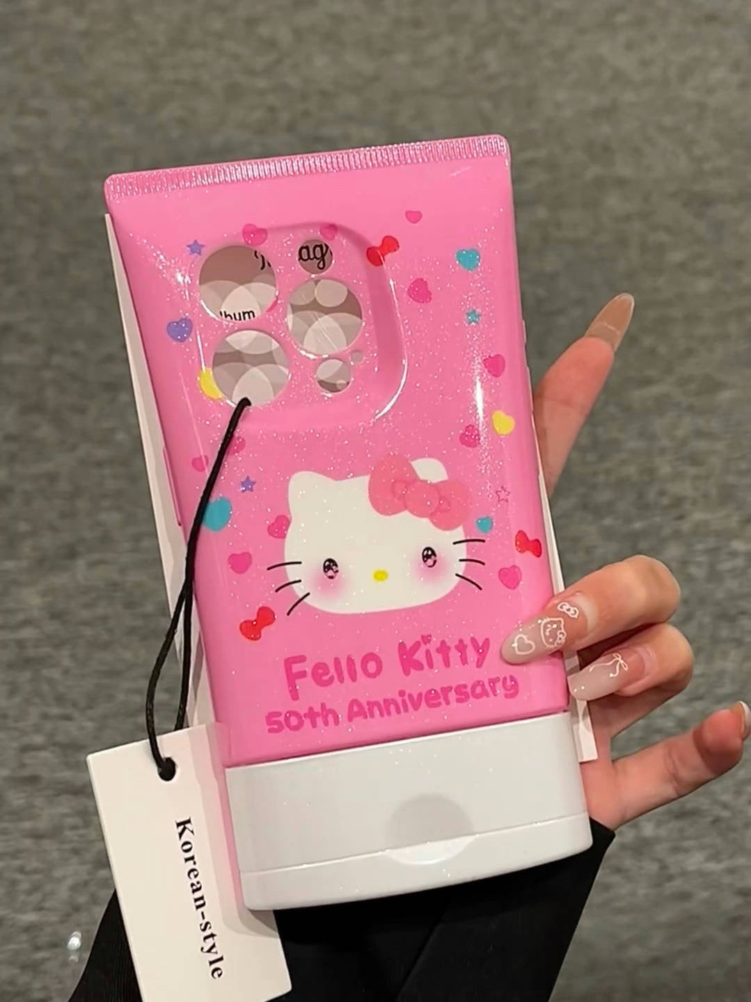 Sunscreen shaped iPhone case