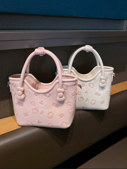 Full of Kitty Print Mini Tote bag