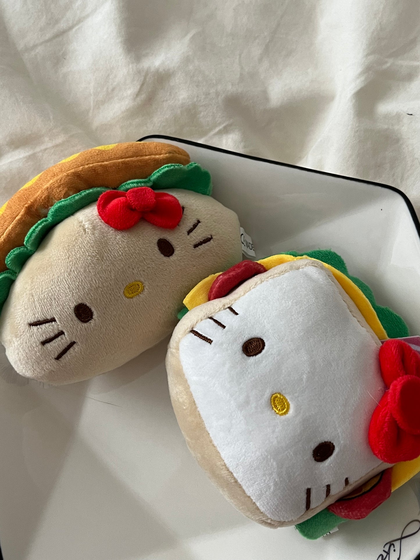 Breakfast plush Keychain