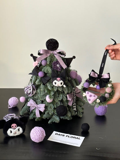 Handmade Kuromi Christmas Tree