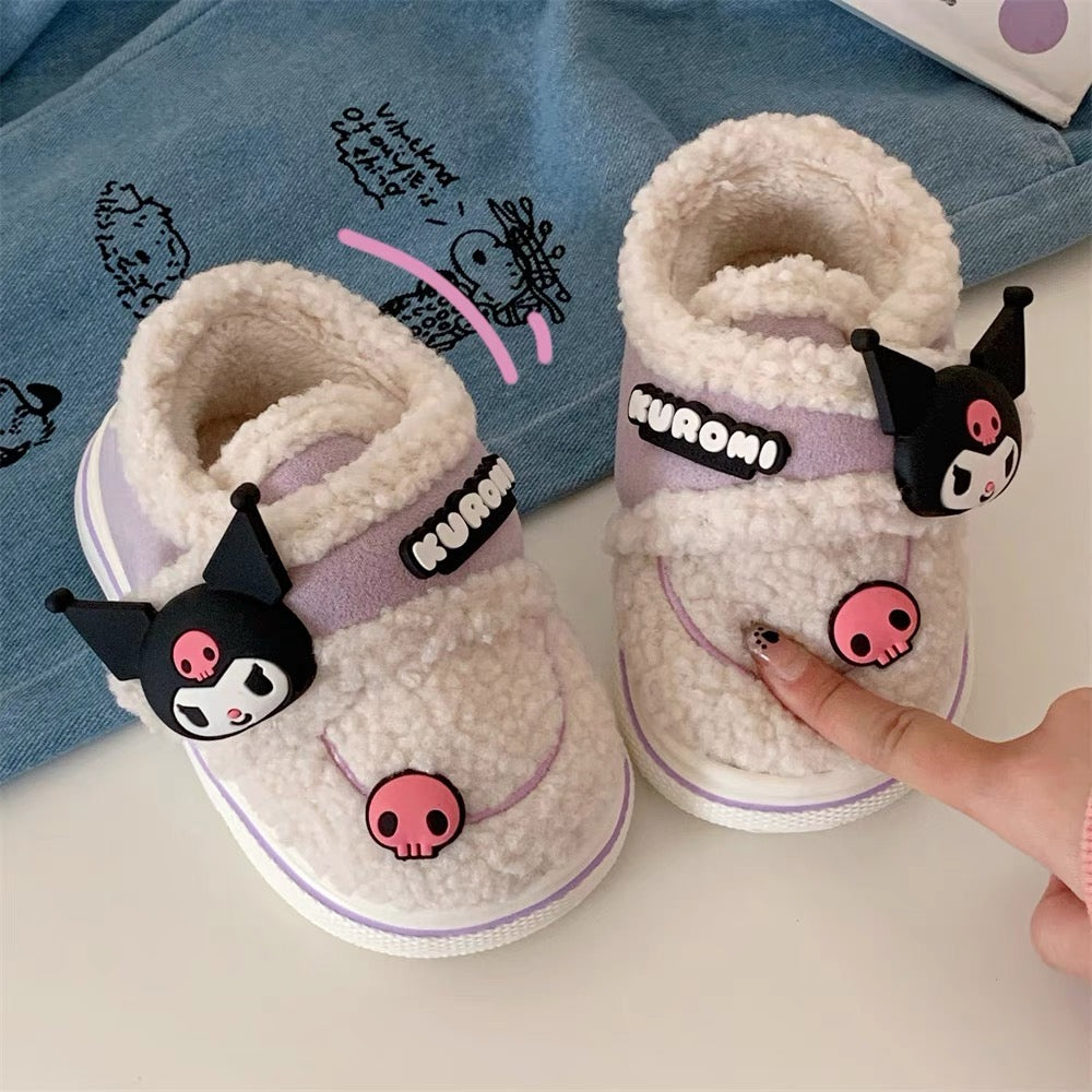 Kids Fluffy Slippers