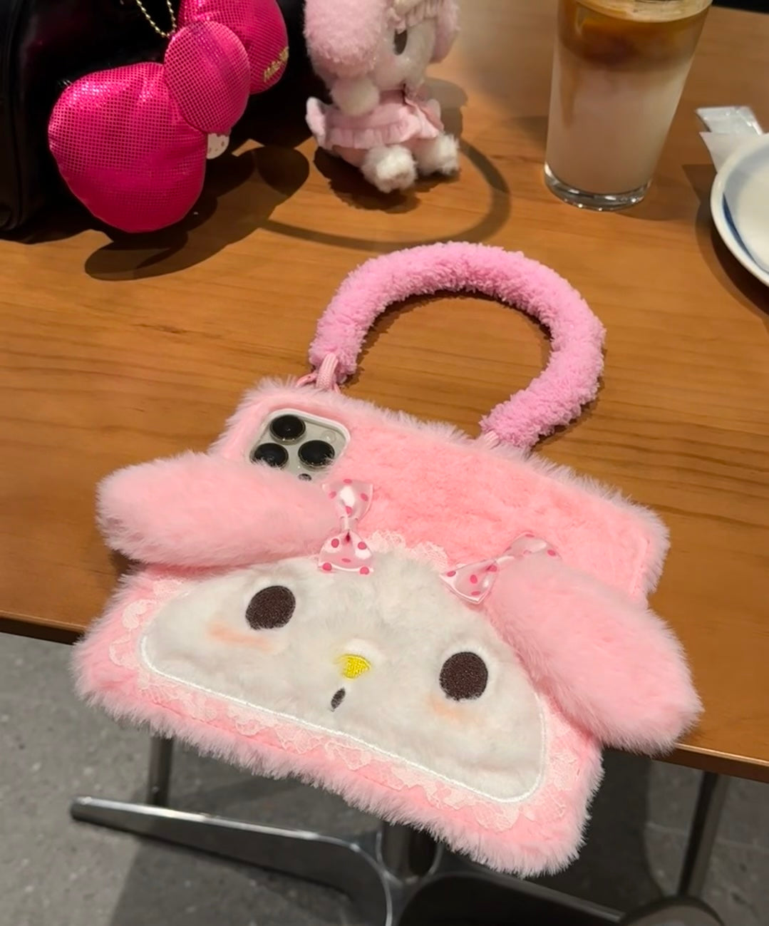 My Melody Fluffy phone case