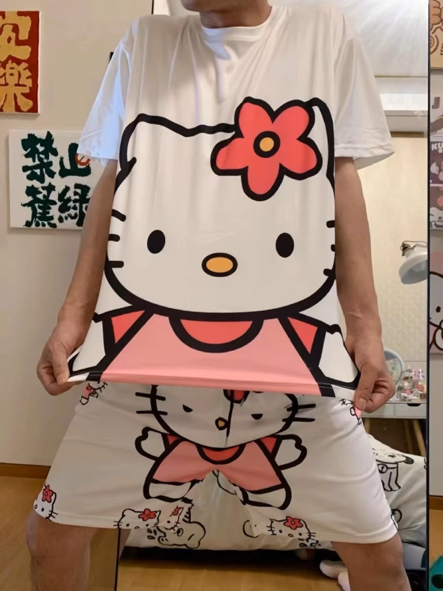 Hello Kitty Couple Pajamas set - Shorts