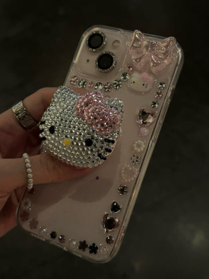 Diamond Kitty iPhone case - Presale