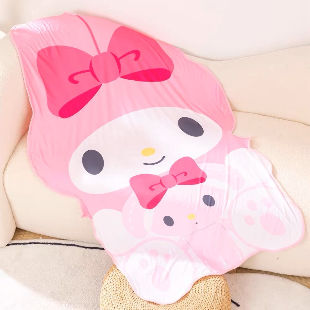 Summer Silky Blankets - Sanrio characters