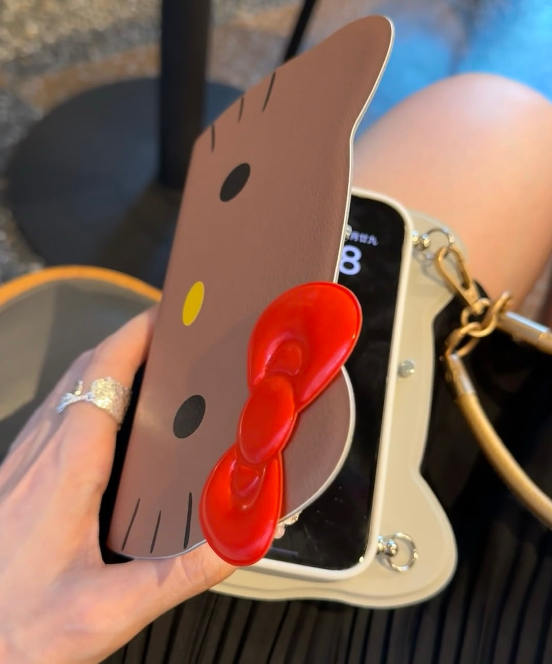 Hello Kitty Bag shaped iPhone case