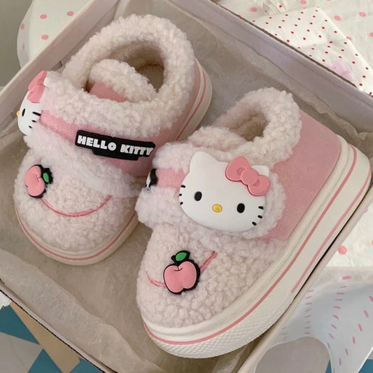 Kids Fluffy Slippers