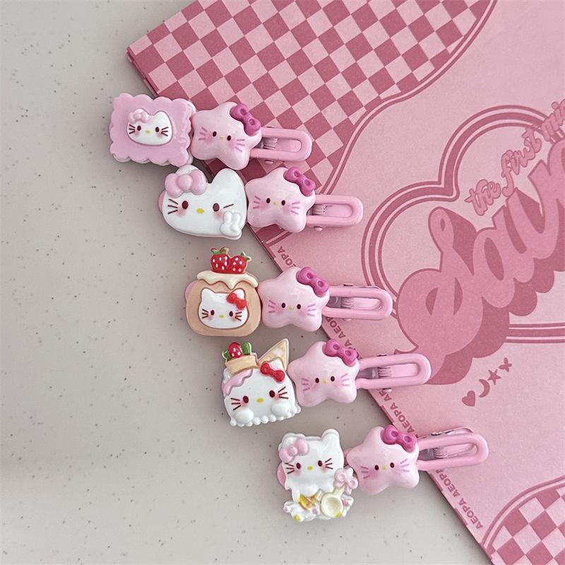 Kitty Sweets Hairclips set