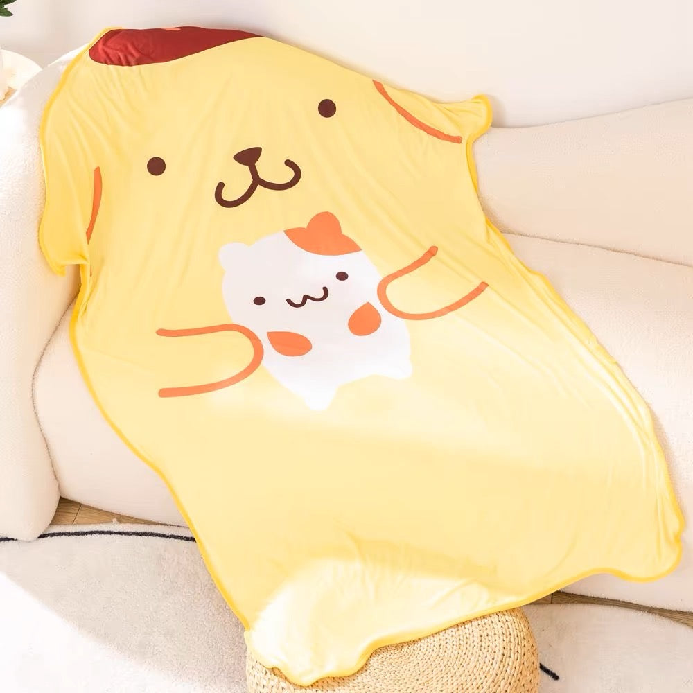 Summer Silky Blankets - Sanrio characters