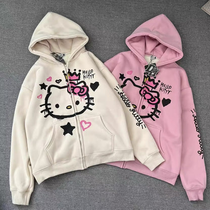 Hello Kitty Early Autumn Hoodie Jacket