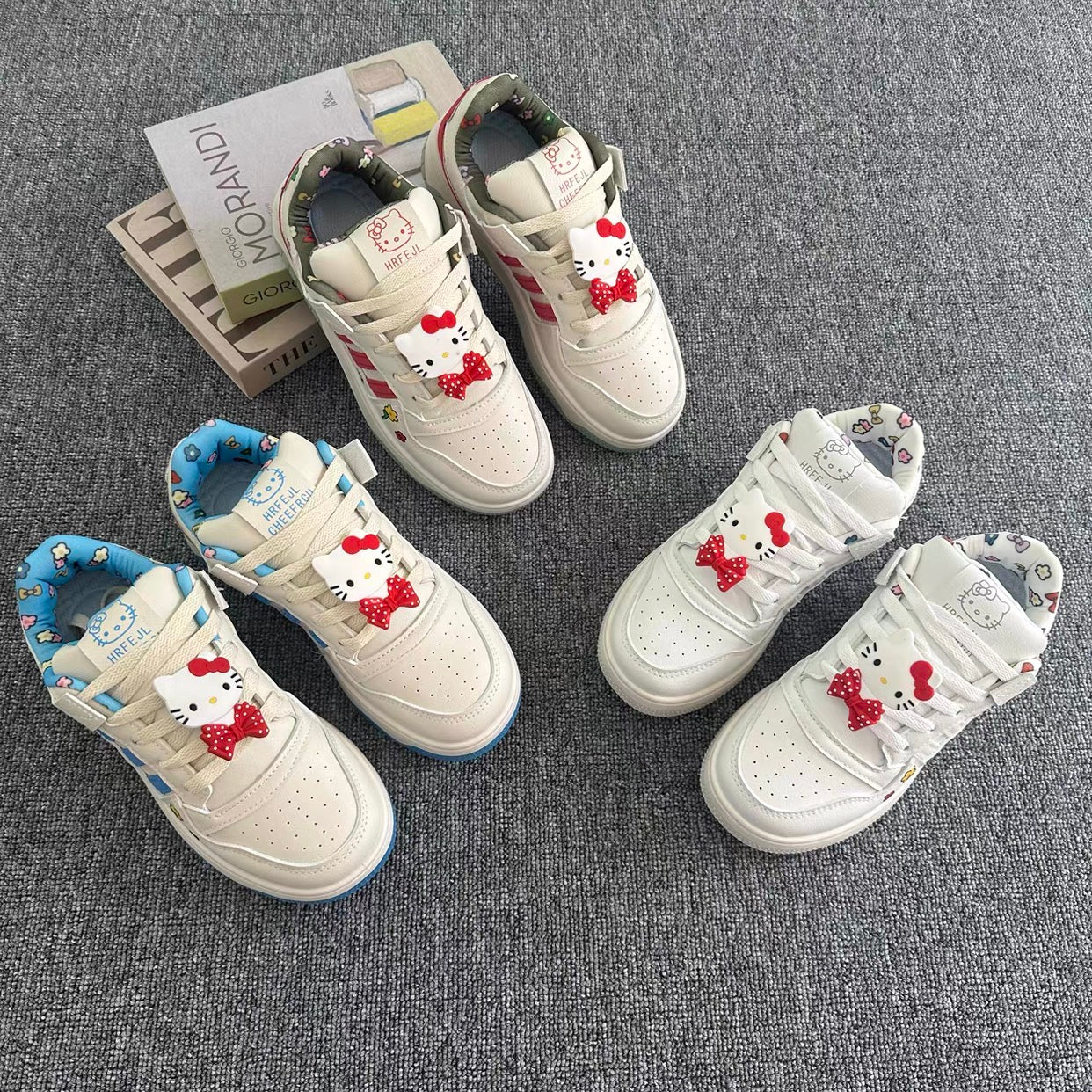 Hello Kitty Classic Sneakers- 3 colors