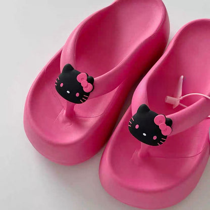 Hello Kitty Flip Flops- Thick