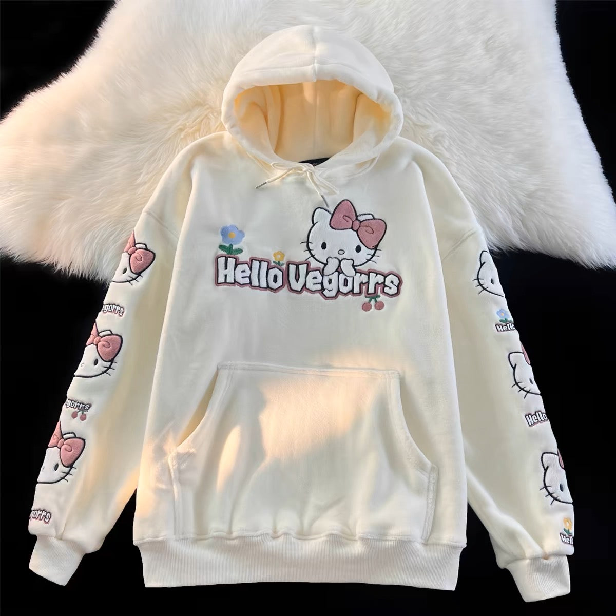 Hello Kitty Hoodie- HelloVegorrs