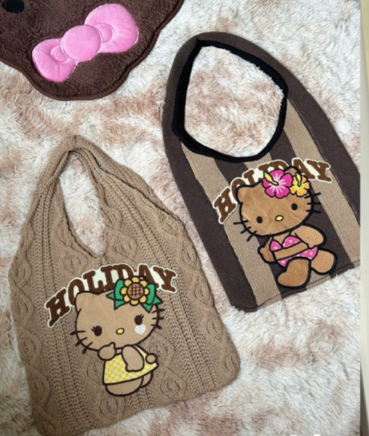 Hello Kitty Knitted Bag - F/W