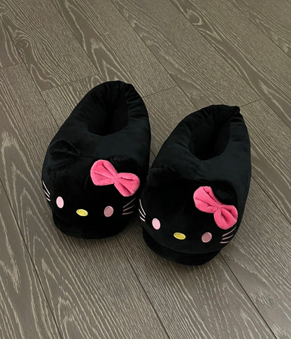 Kitty Cozy Slippers - 2 colors