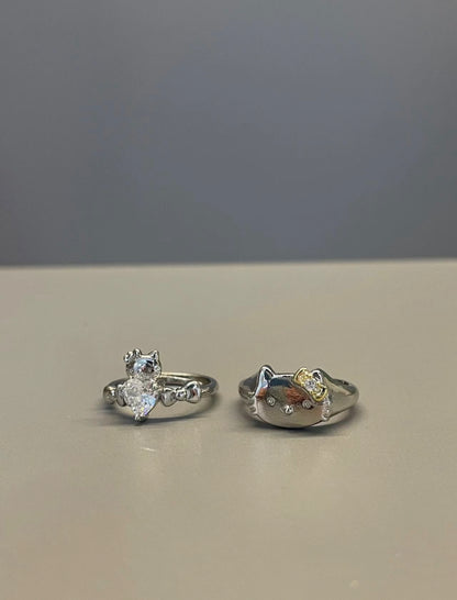 Hello Kitty Couple rings