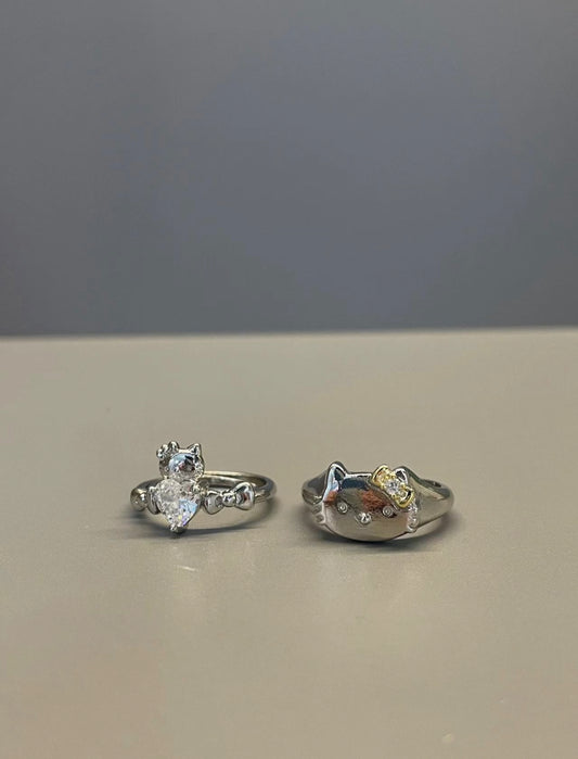 Hello Kitty Couple rings