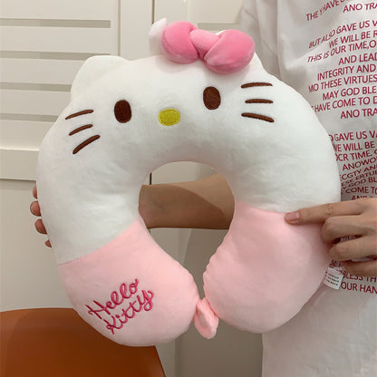 Hello Kitty U-shaped pillow