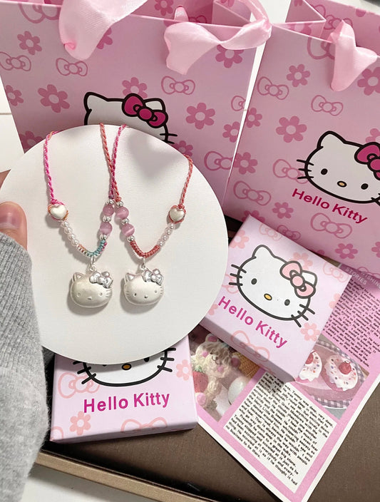 Hello Kitty Silver Necklace
