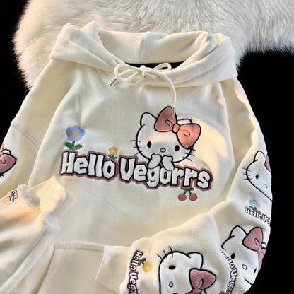 Hello Kitty Hoodie- HelloVegorrs