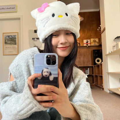 Hello Kitty Fluffy Hat