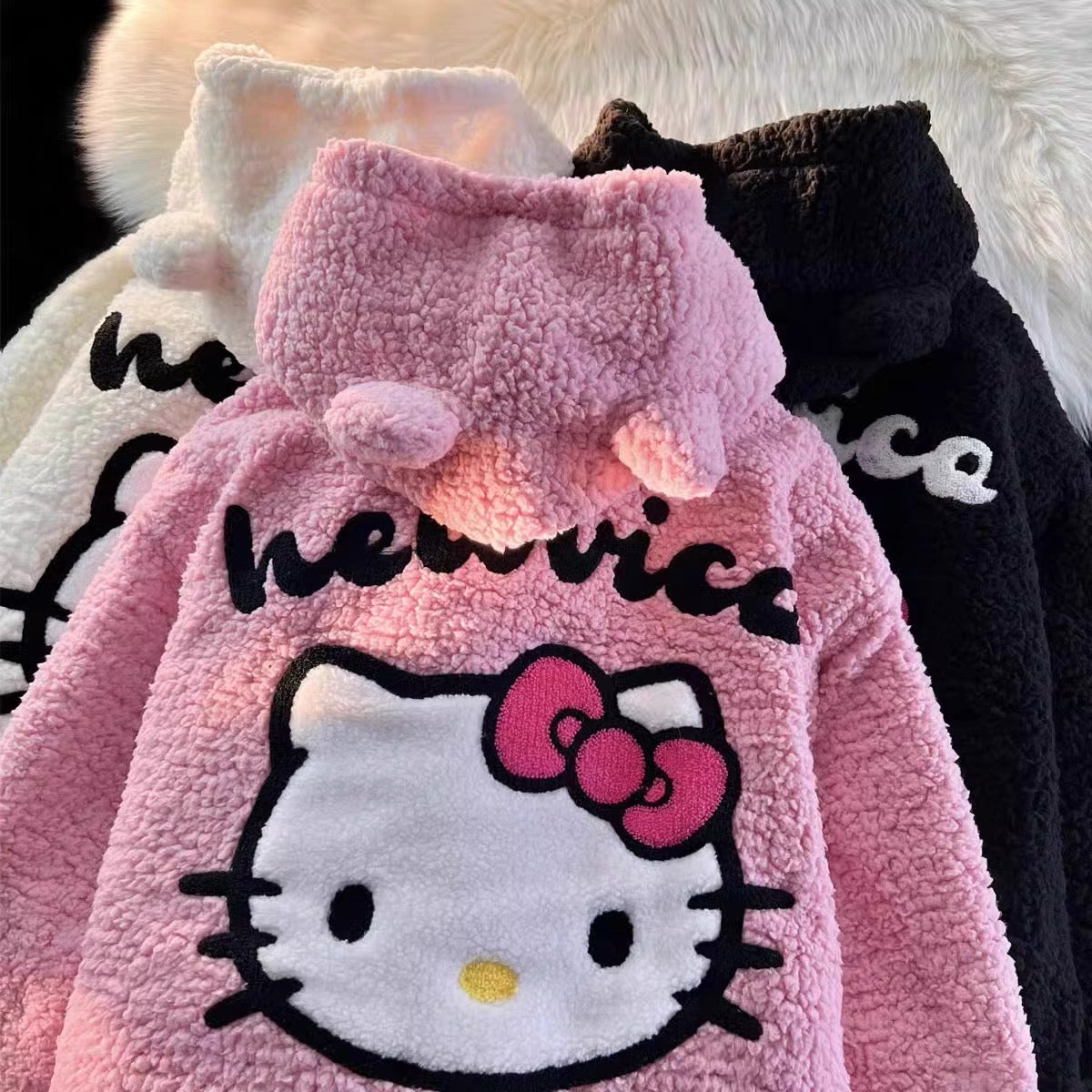 Hello Kitty Fuzzy Jacket