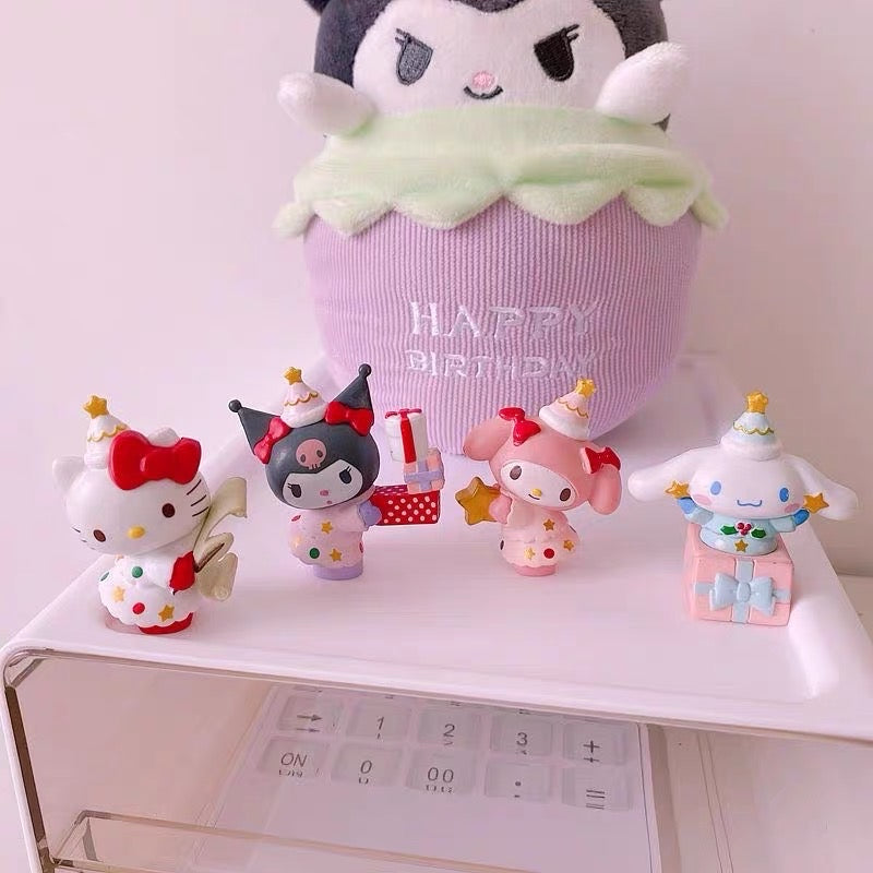 Sanrio mini ornaments figure- Christmas version