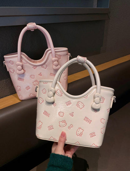 Full of Kitty Print Mini Tote bag
