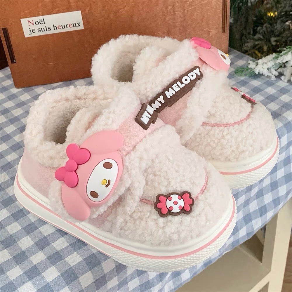 Kids Fluffy Slippers