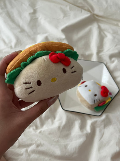 Breakfast plush Keychain