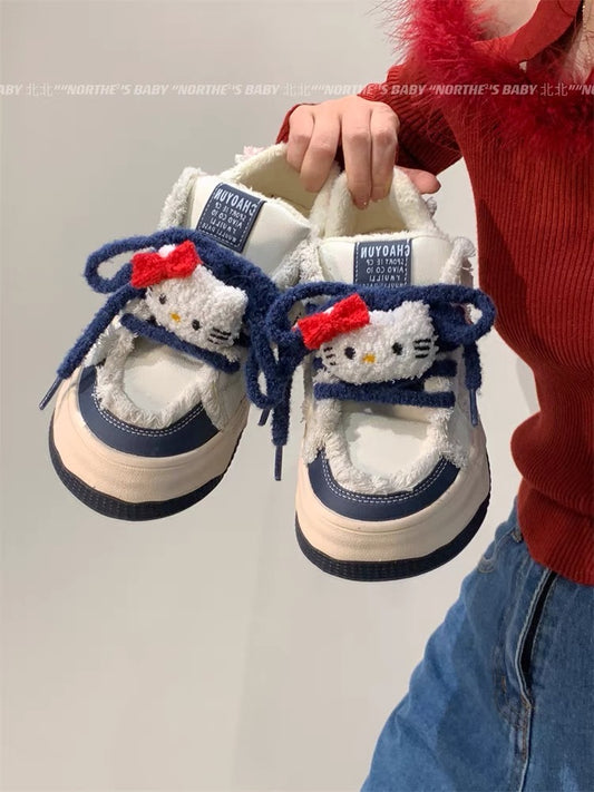 Hello Kitty Fluffy Sneakers