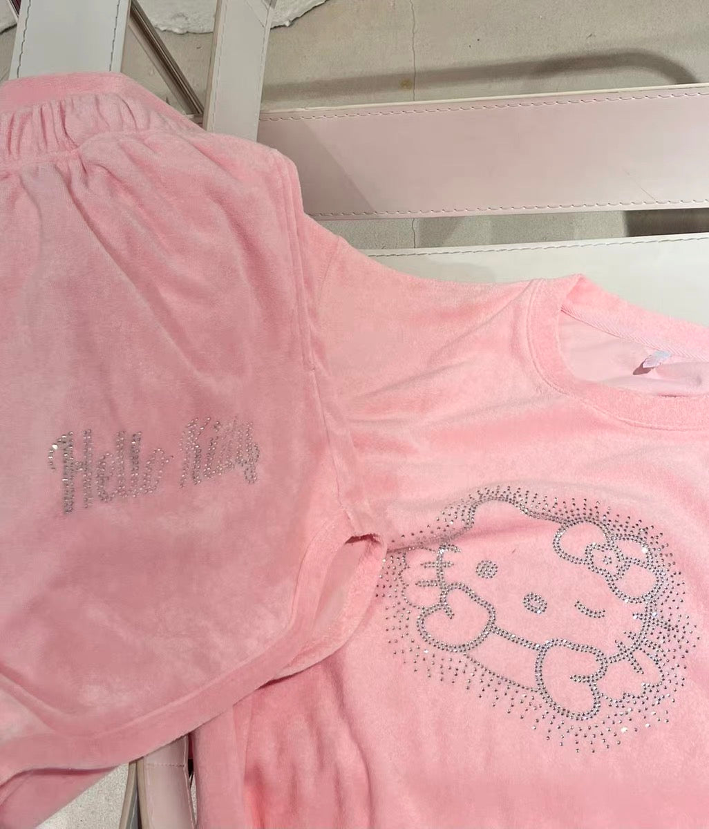 Pinky Silky Pajama set