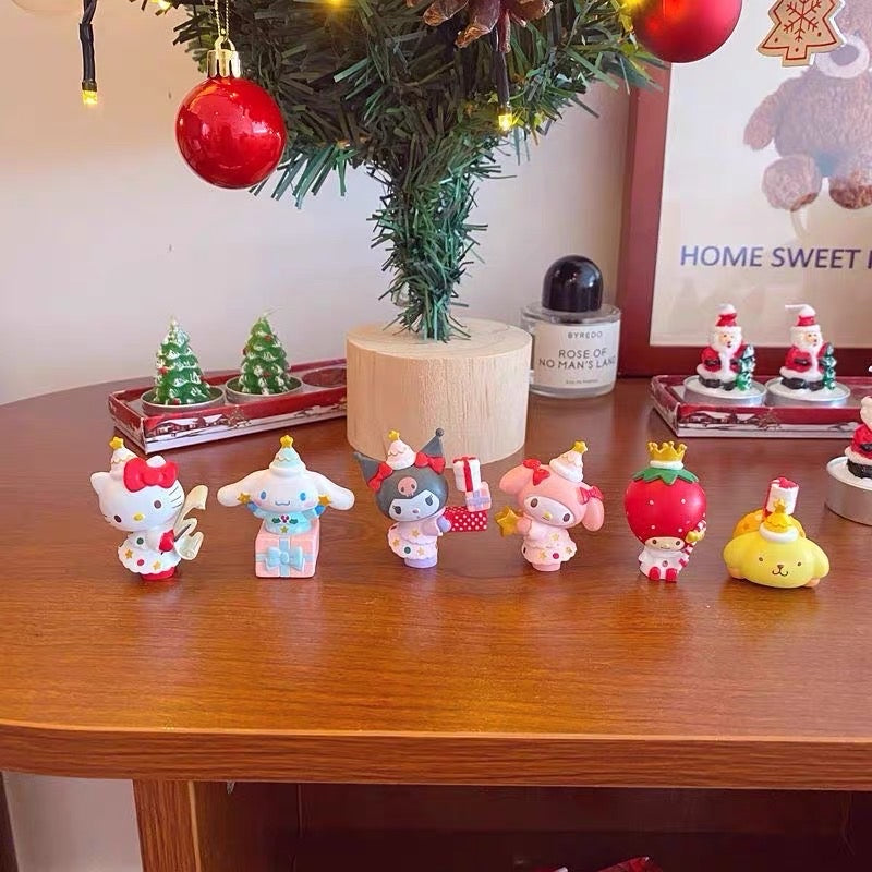 Sanrio mini ornaments figure- Christmas version