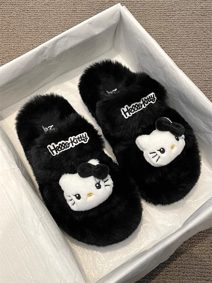 Hello Kitty Halloween Fluffy Slipper- 4 colors