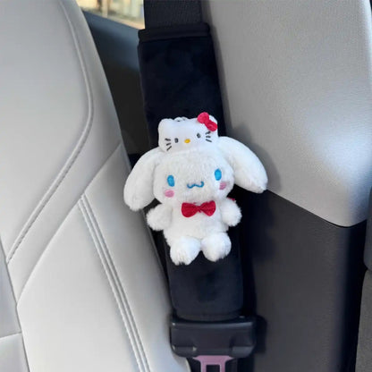 Plush seatbelt cover - Sanrio characters