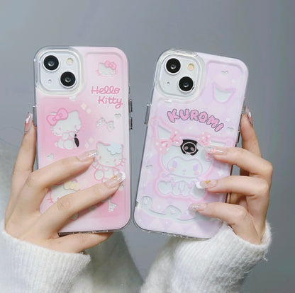 Hello Kitty & Kuromi iPhone Case