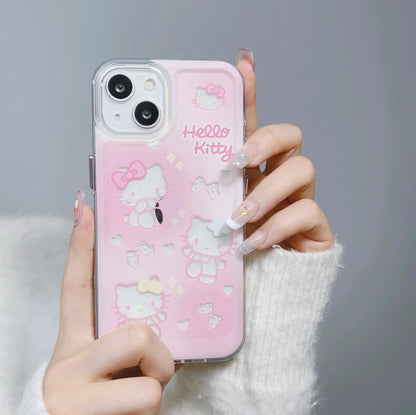 Hello Kitty & Kuromi iPhone Case