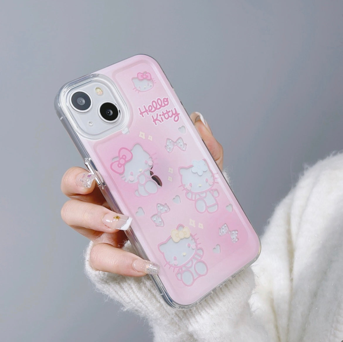 Hello Kitty & Kuromi iPhone Case